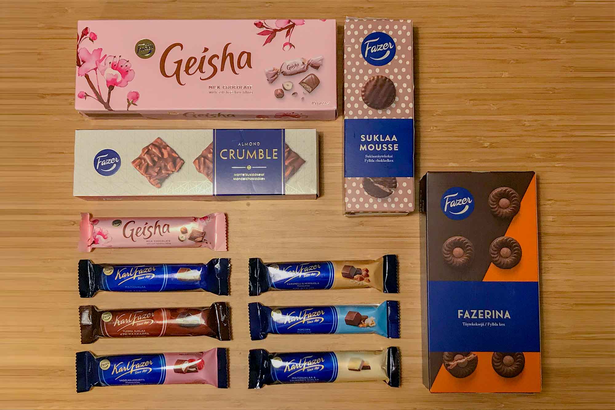 フィンランドのチョコレートFAZAR（ファッツェル）